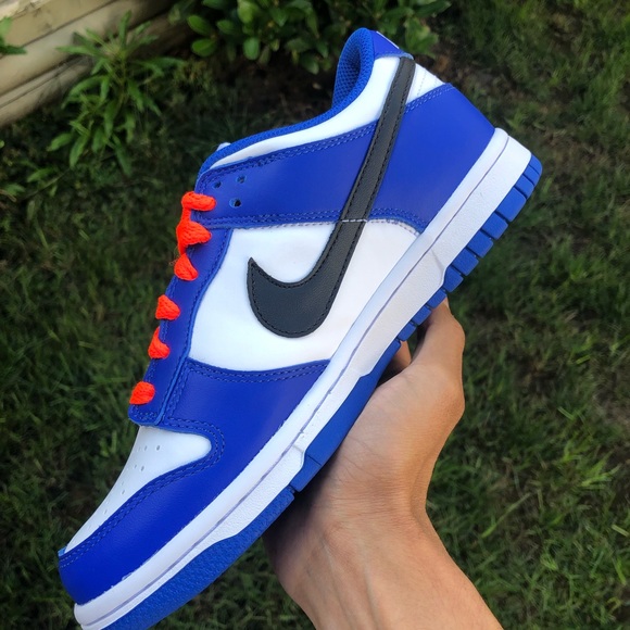 Nike Dunk Low 'Bright Crimson Game Royal' - Picture 3 of 4